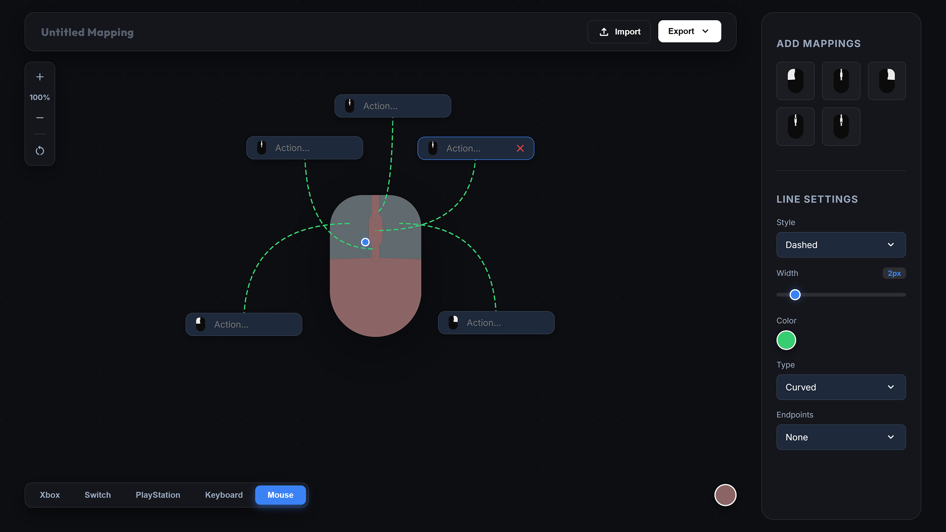 InputMapper Mouse mapping